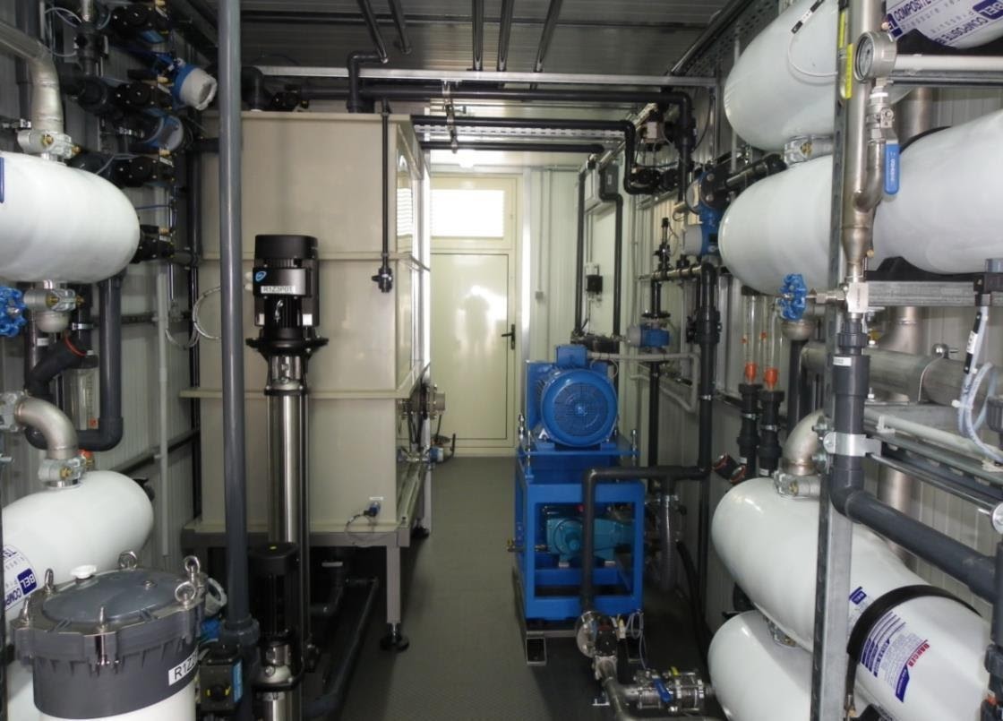 Очистные сооружения промышленных сточных вод