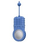 Задвижка шиберно-ножевая EAZ ZT для сточных вод