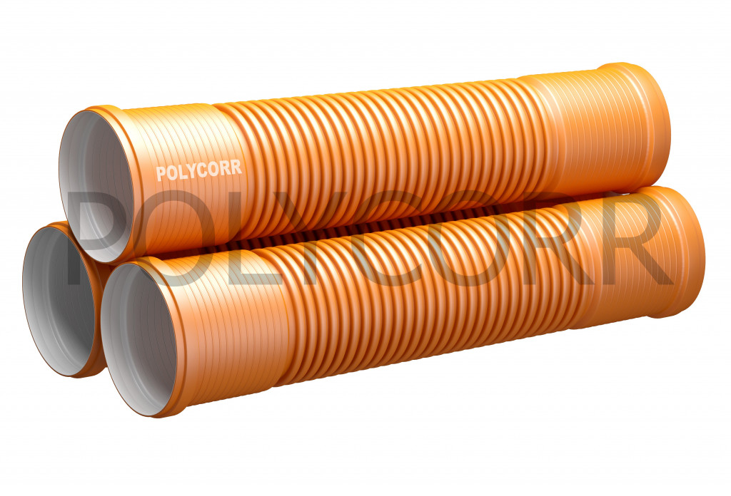 Полипропиленовые гофрированные трубы «POLYCORR»